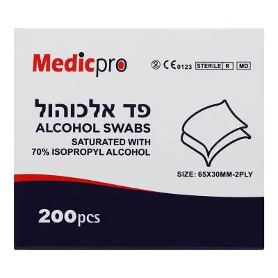 פד אלכוהול 70%
