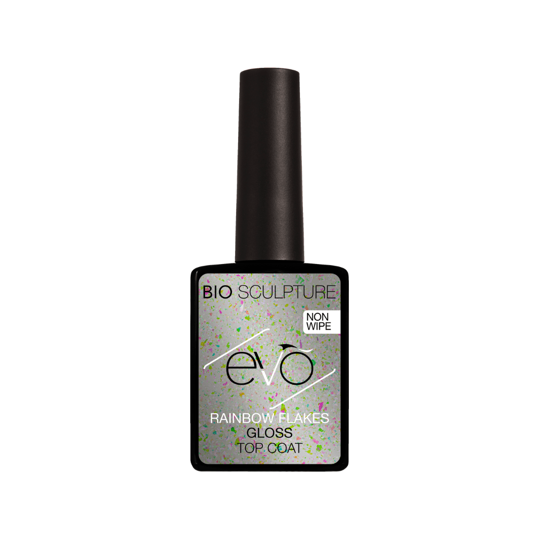 EVO RAINBOW FLAKES GLOSS TOP COAT