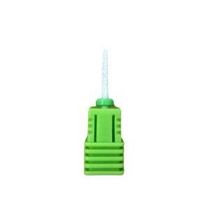 Green Nail Ceramic Grinding Head