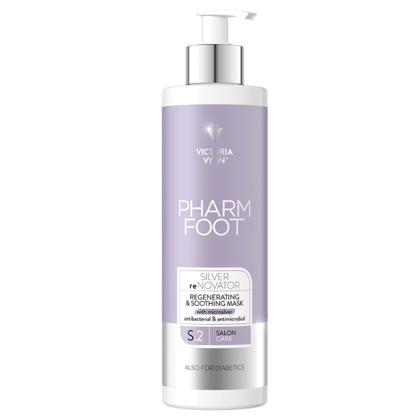 מסכת לחות והזנה לעור הרגליים עם מיקרו סילבר SILVER reNOVATOR | פארם פוט – PHARM FOOT