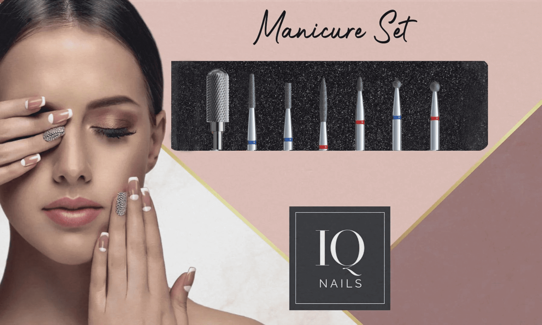 סט ראשי שיוף זרקון (מס' 5) IQN – Zirconia MANI – תמונה 3