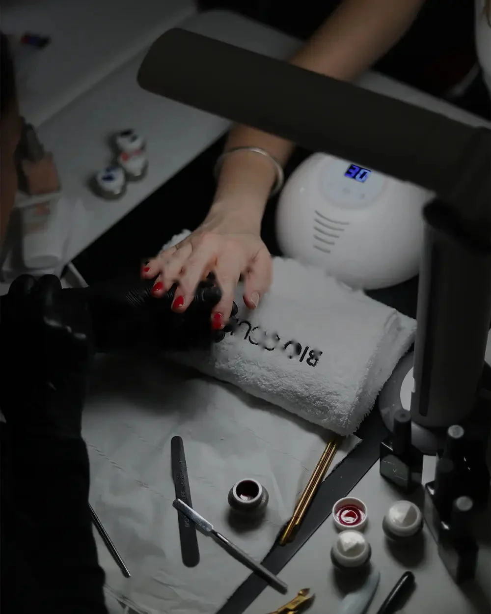 עמדת עבודה בהשתלמות של Bio Sculpture